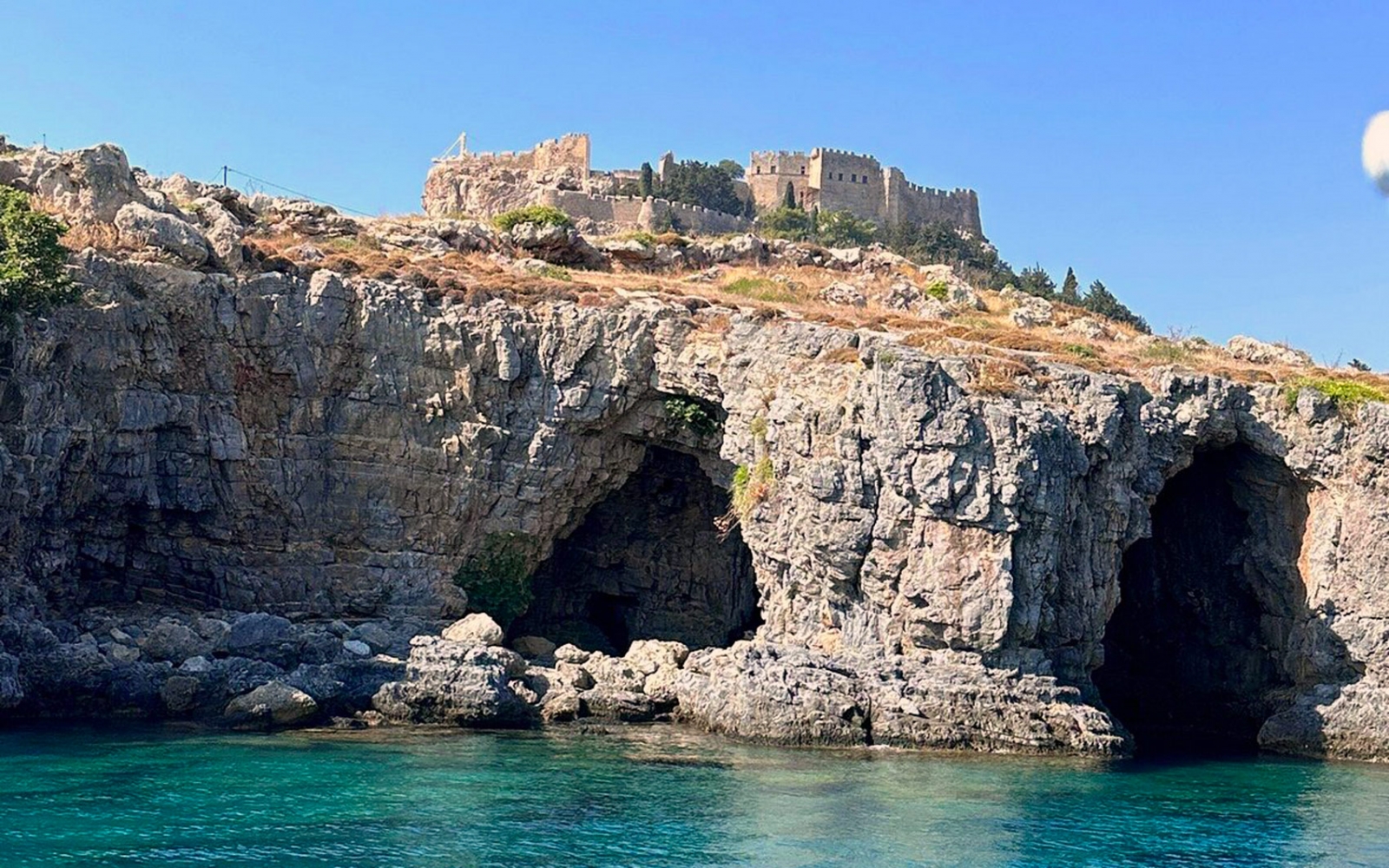 Lindos Sea Caves